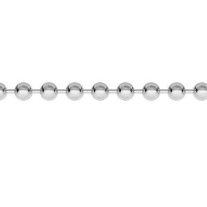 Łańcuszek metraż - typ kulkowy*srebro AG 925*CPL 2 mm