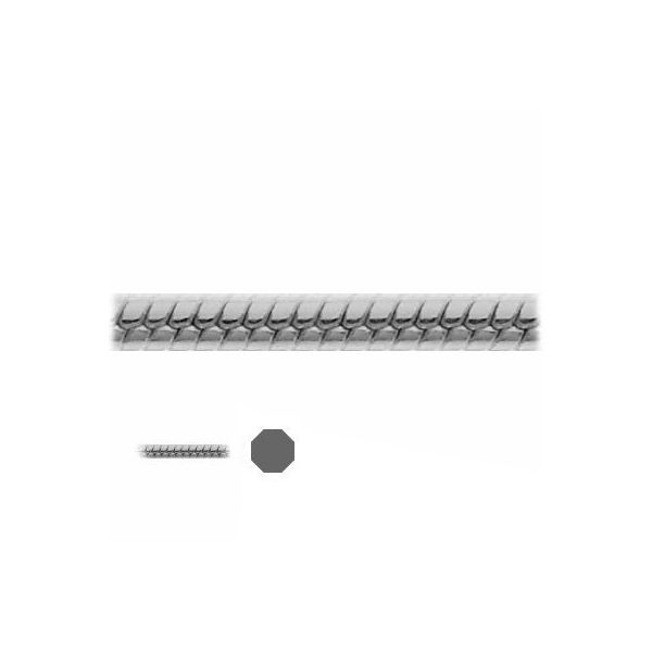 Łańcuszek metraż - typu Snake*srebro AG 925*SN 025 DC8L 1,05 mm
