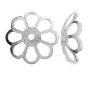 WKA  8,0 - Przekładka poł&oacute;wka kwiatek, srebro 925