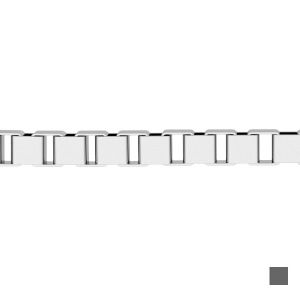 Łańcuszek metraż - typu Kostka*srebro AG 925*KV 019 4L 0,95 mm