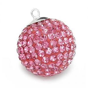 DISCOBALL ROSE 20 MM