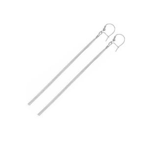 Bigiel zamknięty - długie łańcuszki*srebro AG 925*KLB 01934 13,5 cm