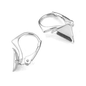 Bigiel angielski - baza do Swarovskiego*srebro AG 925*BA PPC 8 8,5 mm (4841 MM 8)