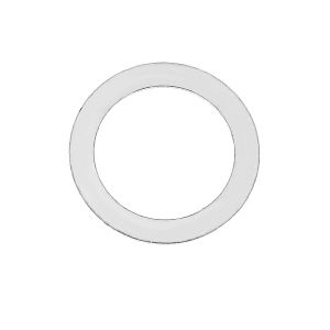 Zawieszka - średni okrąg*srebro AG 925*LK-0310 9,2x12,5 mm
