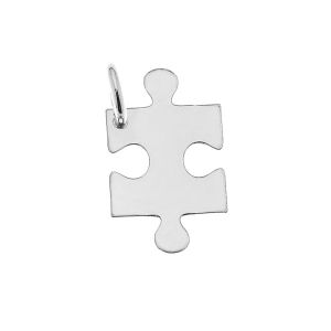 Zawieszka łącznik - puzzel*srebro AG 925*LK-0317 - 0,50 11,2x18,9 mm