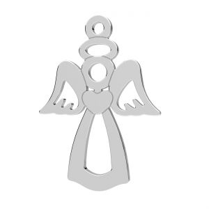 Zawieszka ażurowa - anioł*srebro AG 925*LK-0332 - 0,50 13x18,5 mm