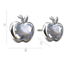 ODL-00053 - Kolczyki jabłka