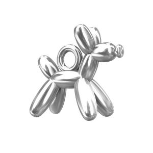 Zawieszka - balonowy pies*srebro AG 925*ODL-00092 9,5x11 mm