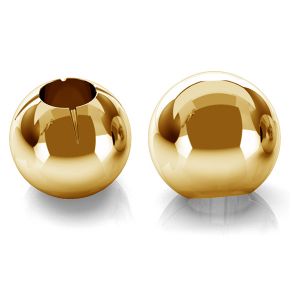 Kulka do lutowania 3mm (1 otwór) 14K zloto P1FZ 3,0 F:0,9 Kulka do lutowania 3mm (1 otwór) 14K zloto P1FZ 3,0 F:0,9