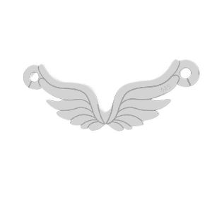 Zawieszka łącznik - skrzydła*srebro AG 925*LK-0770 - 0,50 8x21,2 mm