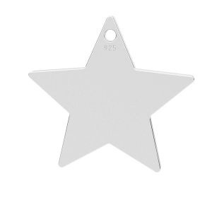 Gwiazda przywieszka, ze srebra 925, LK-1303 - 0,50