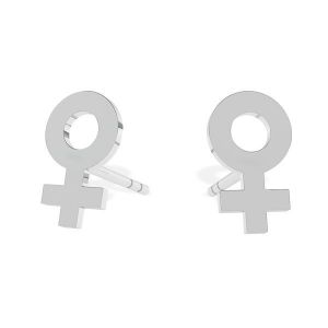 Symbol kobiety kolczyki, srebro 925, LK-1310 - 0,50 - KLS