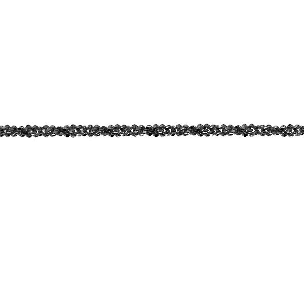 Błyszczący łańcuszek w metrażu, srebro 925, SUGAR 035