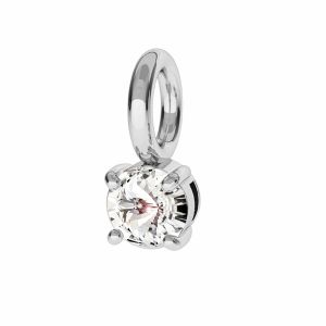 Zawieszka z 3 mm cyrkonią Swarovski, srebro 925, S-PENDANT 008
