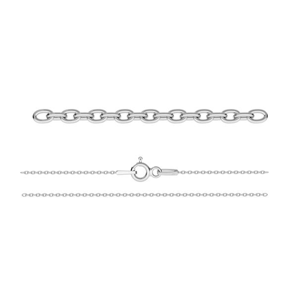 Łańcuszek typu Ankier z zamkiem*srebro AG 925*A 030 (45 cm)