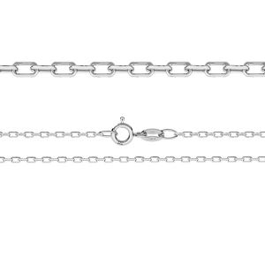 Łańcuszek typu Ankier z zamkiem*srebro AG 925*AD 50 38-90 cm