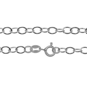 Łańcuszek typu Ankier z zamkiem*srebro AG 925*A 050 (40 cm)