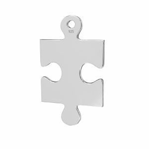 Zawieszka łącznik - puzzel*srebro AG 925*LKM-2420 - 0,50 14x24 mm