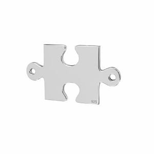 Zawieszka łącznik - puzzel*srebro AG 925*LKM-2421 - 0,50 11,1x19 mm