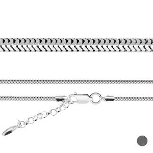 Łańcuszek z przedłużką - baza do koralików typu BEADS*srebro AG 925*CST 3,0 (45 cm)