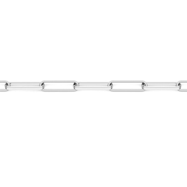 Łańcuszek metraż - typu anker*srebro AG 925*FIO 100 3,1x10,7 mm