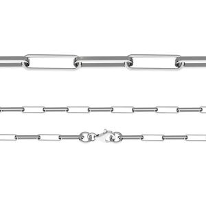 Łańcuszek typu Ankier z zamkiem*srebro AG 925*FIO 100 40 cm