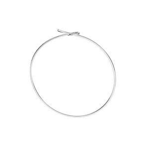 Bigiel zamknięty - okrągły*srebro AG 925*BZ 18 0,8x29,5 mm