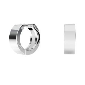 Bigiel angielski - okrągły typu kajdanki*srebro AG 925*ODL-00871 BZO 2 ver.2 13x13,1 mm