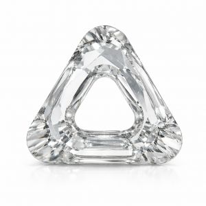 Tr&oacute;jkątny kamień z otworem 30,0 mm Crystal - 4737 MM 30,0 CRYSTAL U