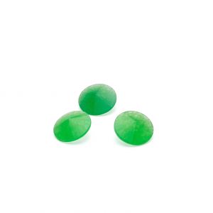 RIVOLI chryzopraz zielony ciemny 12 MM GAVBARI, kamień półszlachetny