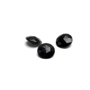 ROSECUT/ RIVOLI onyx czarny 10 MM GAVBARI, kamień półszlachetny