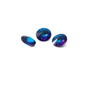 Okrągłe kryształy 6mm, RIVOLI 6 MM GAVBARI SHIMMER BLUE