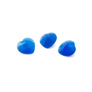 SERCE niebieski jadeit 10 MM GAVBARI, kamień półszlachetny