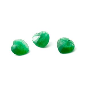 SERCE zielony onyks 10 MM GAVBARI, kamień półszlachetny