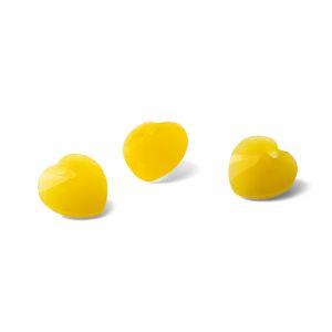 SERCE żółty jadeit 10 MM GAVBARI, kamień półszlachetny
