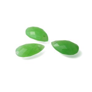 MIGDAŁ zielony jadeit 16 MM GAVBARI, kamień półszlachetny