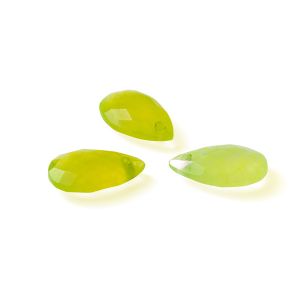 MIGDAŁ jasno zielony jadeit 16 MM GAVBARI, kamień półszlachetny
