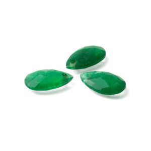 MIGDAŁ ciemno zielony jadeit 16 MM GAVBARI, kamień półszlachetny
