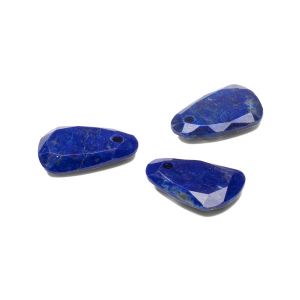 Zawieszka ŁEZKA płaska, Lapis lazuli 16 MM GAVBARI, kamień półszlachetny