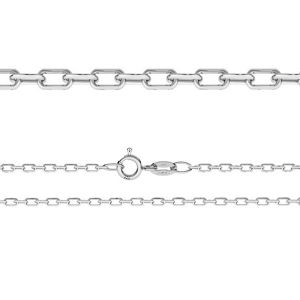 Łańcuszek typu Ankier z zamkiem*srebro AG 925*AD 70 45-75 cm