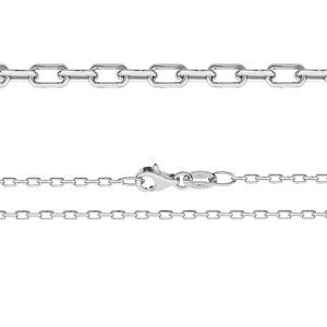 Łańcuszek typu Ankier z zamkiem*srebro AG 925*AD 100 45-80 cm