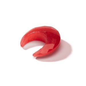 KSIĘŻYC czerwony jadeit 20 MM GAVBARI, kamień półszlachetny