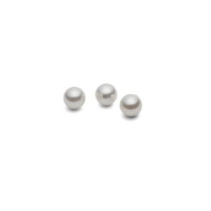 Okrągłe hodowane perły muszlowe 4 mm z otworem przelotowym, GAVBARI PEARLS 2H