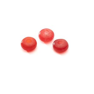 Kamień OPONKA, jadeit czerwony 2,9x8 mm GAVBARI, kamień półszlachetny