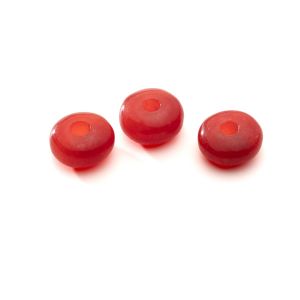 Kamień OPONKA, jadeit czerwony 2,9x10 mm GAVBARI, kamień półszlachetny
