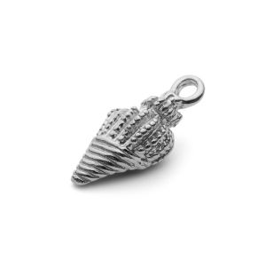 Zawieszka - muszelka*srebro AG 925*ODL-00770 7,7x17,7 mm