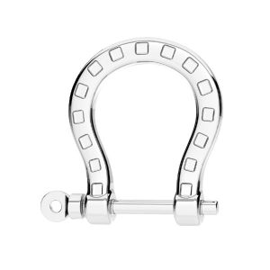 Zawieszka łącznik - podkowa*srebro AG 925*ODL-01032 15,4x15,4 mm