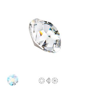 Okrągły kryształ do wklejania 6mm, Chaton MAXIMA ss29 crystal DF AB, PRECIOSA