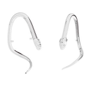 Zawieszka wąż - oprawa do kamien GAVBARI*srebro AG 925*OWS-00155 12x27,4 mm