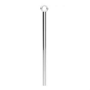 Zawieszka, okrągła rurka*srebro AG 925*CON 1 RURC 1,5x38,5 mm